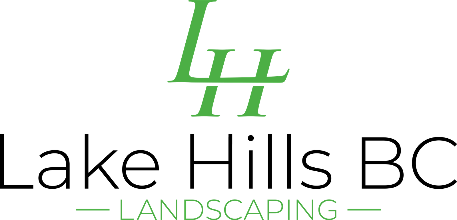 Lake Hills BC Landscaping Logo